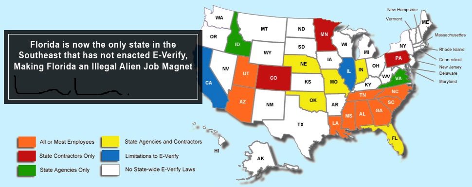 E-Verify Map